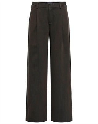 OnlAlden Life Wide Bukser - Mole W. Pinstripe